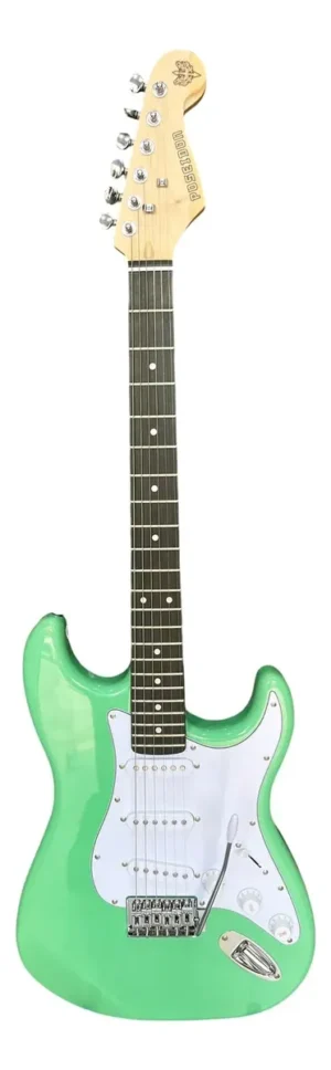 GUITARRA MARQUES STRATO SSS SURF GREEN BRILHO