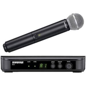 MICROFONE WIRELESS HANDHELD SYSTEM BLX24BR/SM58-M15
