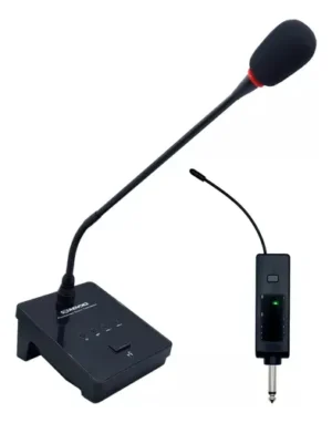 MICROFONE DE MESA GOOSENECK SEM FIO MM-200