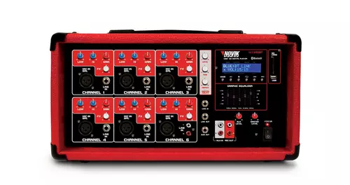 CABEÇOTE AMPLIFICADO NOVIK NVK6400BT COM BLUETOOTH