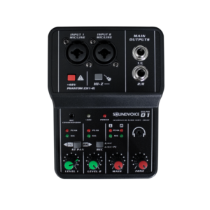 MESA DE SOM SOUNDVOICE COM INTERFACE MULTITRACK DELPHI-01