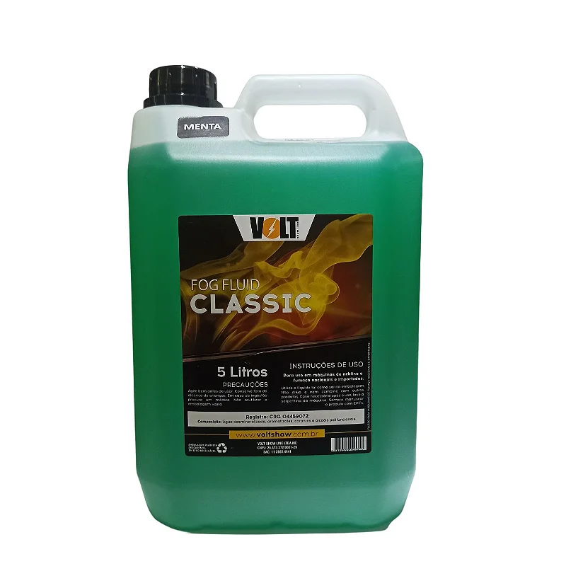 LIQUIDO DE FUMAÇA VOLT CLASSIC MENTA