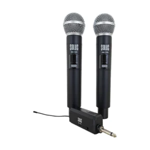 MICROFONE DUPLO SOLUS MM-120D
